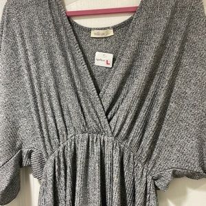Silver glitter tunic/dress